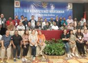 29 Jurnalis Papua Lulus UKW, PWI Minta UKW 2024 Digelar di Provinsi Pemekaran
