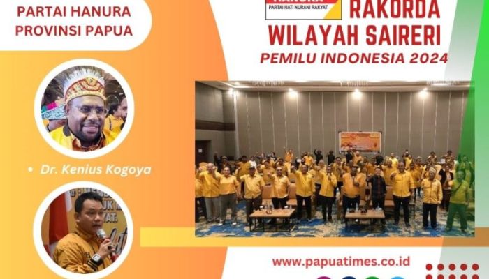 Mesin Hanura Menyala Dari Saireri