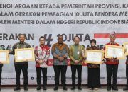 Papua Barat Daya, Yapen dan Mappi Dapat Penghargaan Dari Kemendagri