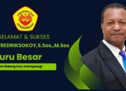 Ini Profil Prof Fredrik Sokoy, Guru Besar Sekaligus Calon Rektor Uncen