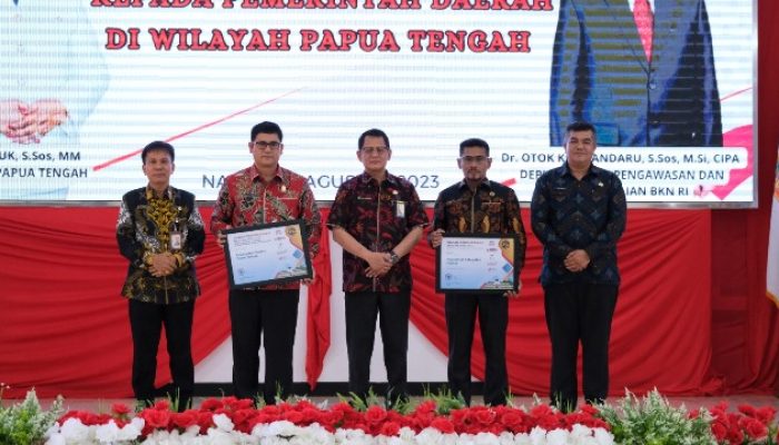 Papua Tengah Raih BKN Award 2023