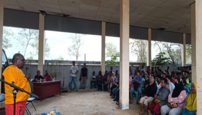 Pasar Mama Papua  Merauke Rp3,5 M Dibangun