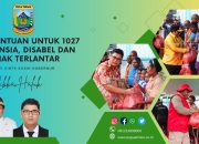Gubernur Ribka Salurkan Bama untuk 1027 Lansia, Disabel dan Anak Terlantar