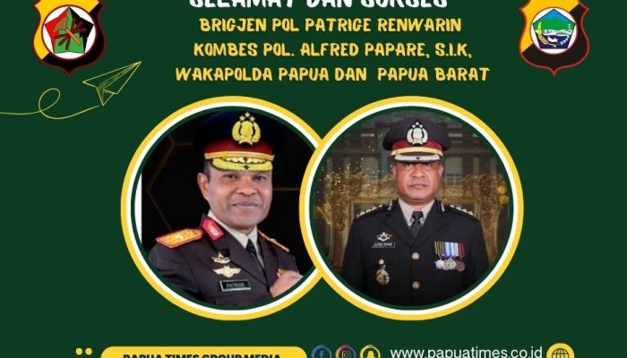 Kapolri Mutasi 55 Pati dan Pamen, Renwarin Wakapolda Papua dan Papare Wakapolda Papua Barat