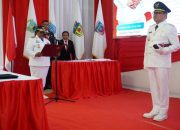 Gubernur Ribka Haluk Lantik  Darwin Tobing Jadi Pj Bupati Puncak