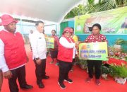 Gubernur Ribka Serahkan Bansos Rp12 M Lebih