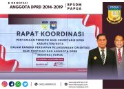 Rakor Sekwan Digelar,  2024 Orientasi Anggota Dewan Dipusatkan di BPSDM Papua