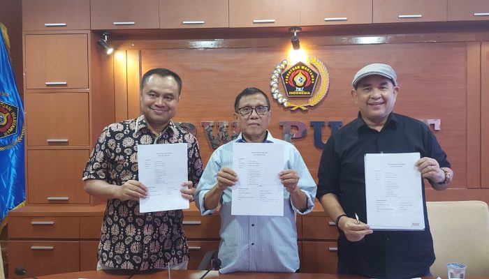 Hendry Ch Bangun Umumkan Kepengurusan PWI  Periode 2023 – 2028