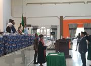 Sugianto,SH Dilantik Jabat Ketua DPRD Merauke