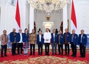 Presiden Jokowi Terima Pengurus PWI Pusat di Istana Merdeka