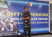 Danlanud Silas Papare Coffee Morning dengan Wartawan