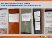 ASN Bappeda Provinsi Papua Tuntut Insentif Beban Kerja Tahun 2023 Segera Dibayar