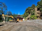 Freeport Bersihkan Dampak Longsor, Gereja Banti 2 Kembali Aktif