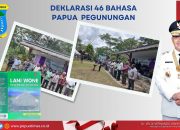 Pj Gubernur Velix Wanggai dan Tokoh Masyarakat Deklarasi 46 Bahasa Daerah Papua Pengunungan