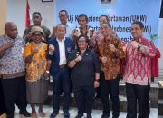 Pj Gubernur Ribka Haluk Buka UKW Perdana di Provinsi Papua Tengah