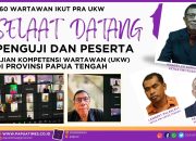 UKW Perdana di Papua Tengah Siap Digelar, 60 Wartawan Ikut Pra UKW PWI