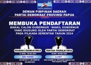 Demokrat Buka Pendaftaran Bakal Calon Gubernur Papua, Ini tanggalnya