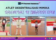Tim Pelatnas Atletik Mimika Raih 4 Medali di Ajang 84th Singapore Open