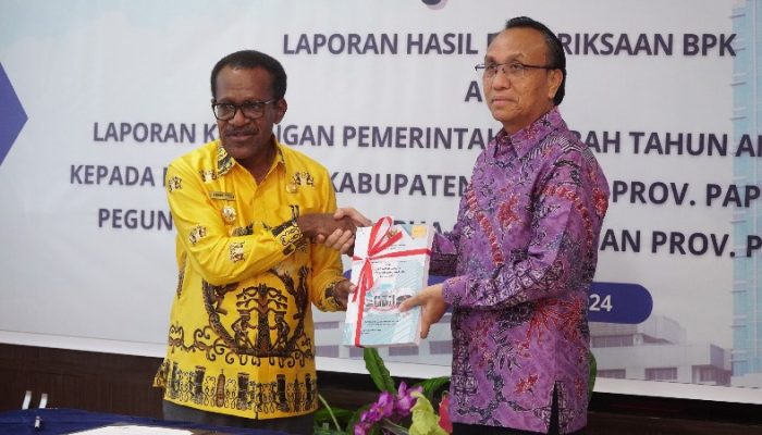 BPK Beri Opini WTP untuk Pemkot Jayapura