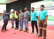 127 Peserta Memulai Program Pelatihan di Institut Pertambangan Nemangkawi