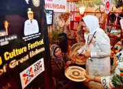 Ibu Presiden dan Wapres Sambangi Stand UMKM Papua Pegunungan