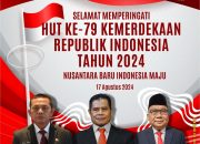 Dirgahayu Indonesia ke 79, Nusantara Baru Indonesia Maju