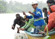 KLHK Didukung PT Freeport Lepas Liarkan 4.605 Kura-Kura Moncong Babi