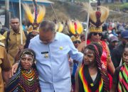 Gubernur Velix Wanggai Kunker ke Mamit