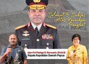 Selamat dan Sukses Irjen Pol Patrige R. Renwarin,S.H.,M.Si