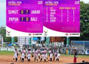 Softball Putri Papua Sukses