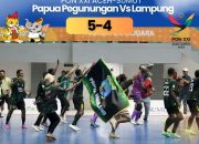 Papua Pegunungan Kandaskan Lampung 5-4, Buka Asa Lolos Grup