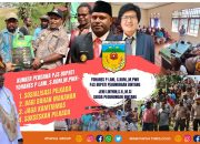 Kunker Perdana ke Distrik Iwur, Bupati Yohanes Lani Bagi Bama dan Sosialisasi Pilkada