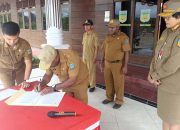 Pjs Bupati Yohanes P Lani Serah Terima Jabatan