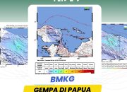 Info Gempa di Tanah Papua, Biak, Jayapura, Sarmi, Wondama