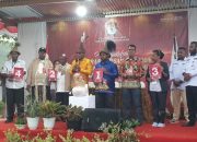 KPU Mamberamo Raya Gelar Pengundian Nomor Urut Paslon