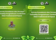 SAGU Foundation Gelar Survei Pengetahuan Tumbuhan Obat Tradisional Papua