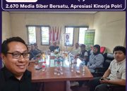 2.670 Media Siber Bersatu, SMSI Apresiasi Kinerja Polri