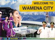 Inaugural Flight  Sriwijaya Air Sukses, Traveloka, Tiket.com Promosikan Rute Wamena