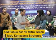 UM Papua Teken MoU Dengan 10 Mitra Strategis