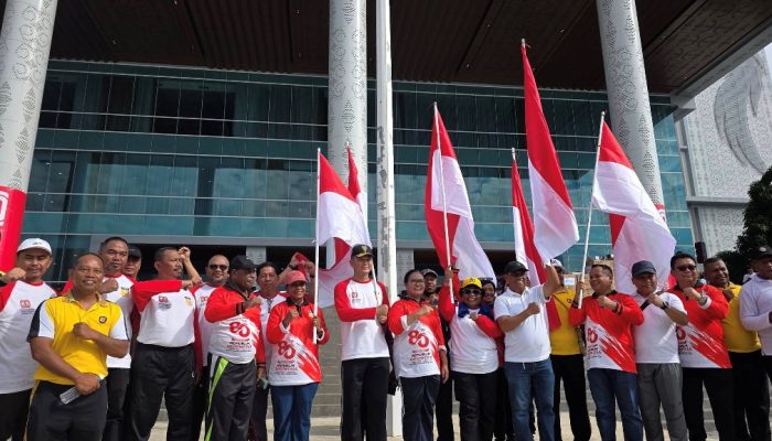 Canangkan Kegiatan HUT RI ke 80, Sekda Wanggai Serukan Masyarakat Papua Tak Golput di PSU