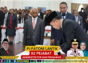 Pj Gubernur Agus Fatoni Lantik 92 Pejabat Administrator dan Pengawas