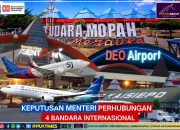 4 Bandara di Tanah Papua Ditetapkan Sebagai Bandara Internasional