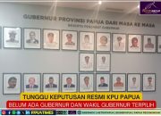 Gubernur dan Wagub Papua Terpilih Tunggu Hasil Pleno Resmi KPU Provinsi Papua