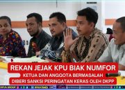 Hari Ini, KPU Provinsi Gelar Rapat Pleno Terakhir, Biak Numfor Penutup
