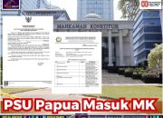 MK Telah Register Perkara PSU Papua