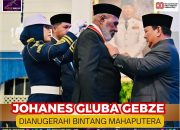 Presiden Prabowo Anugerahkan Gebze Bintang Mahaputera