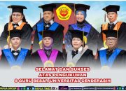 8 Guru Besar Uncen Dikukuhkan, Ini Nama Profesor dan Keilmuannya