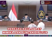 Perkara Raja Ampat, Puncak dan Mimika Diputus