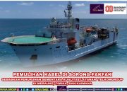 Telkom: Kabel Laut Sorong-Fakfak Rampung 14 September