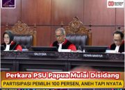 MK Gelar Sidang Sengketa PSU Papua, Penggelembungan Suara Diungkap